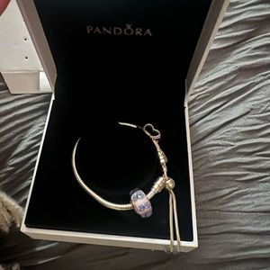 Pandora Bracelet with 2 charms